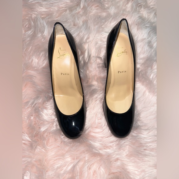 Christian Louboutin Simple 85 Patent Leather Pumps size 38 1/2 - Picture 3 of 13
